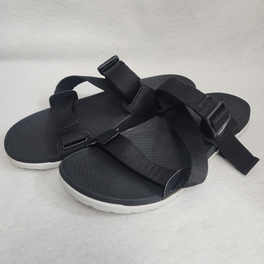 Chaco Lowdown JCH107854 Womens US 10 Sandals Black Adjustable Slip On Slide
